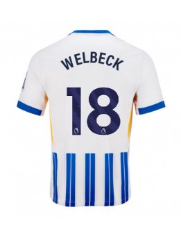 Brighton Danny Welbeck #18 Heimtrikot 2024-25 Kurzarm